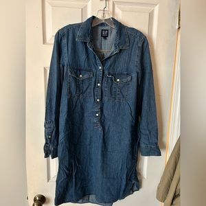 Gap Chambray Dress